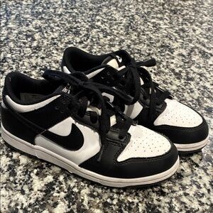Nike Dunk Kids (Black/White)